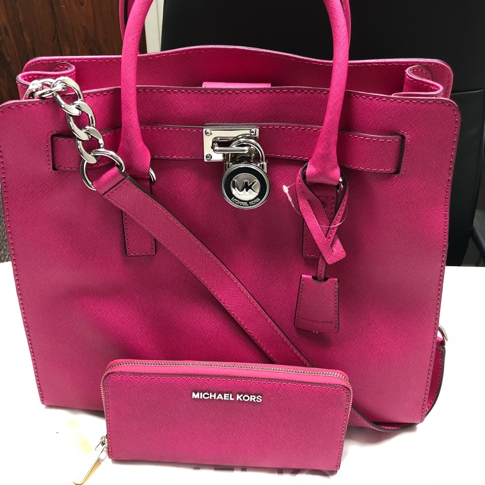 Michael Kors handbag and wallet set